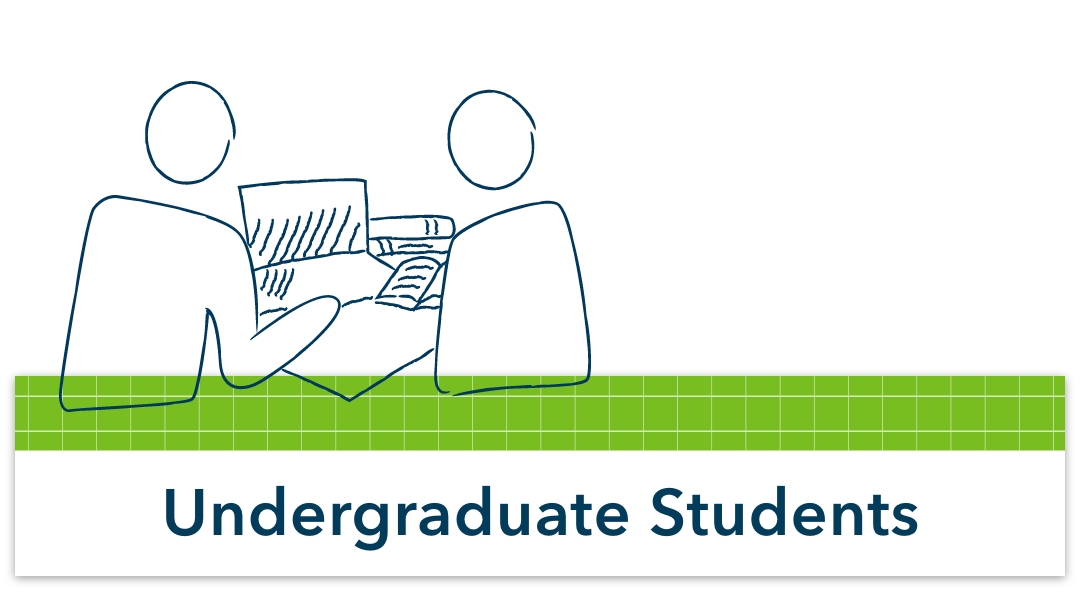 student looking at computer screen