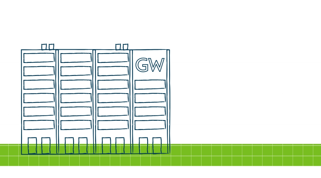 drawing of the science and engineering hall 