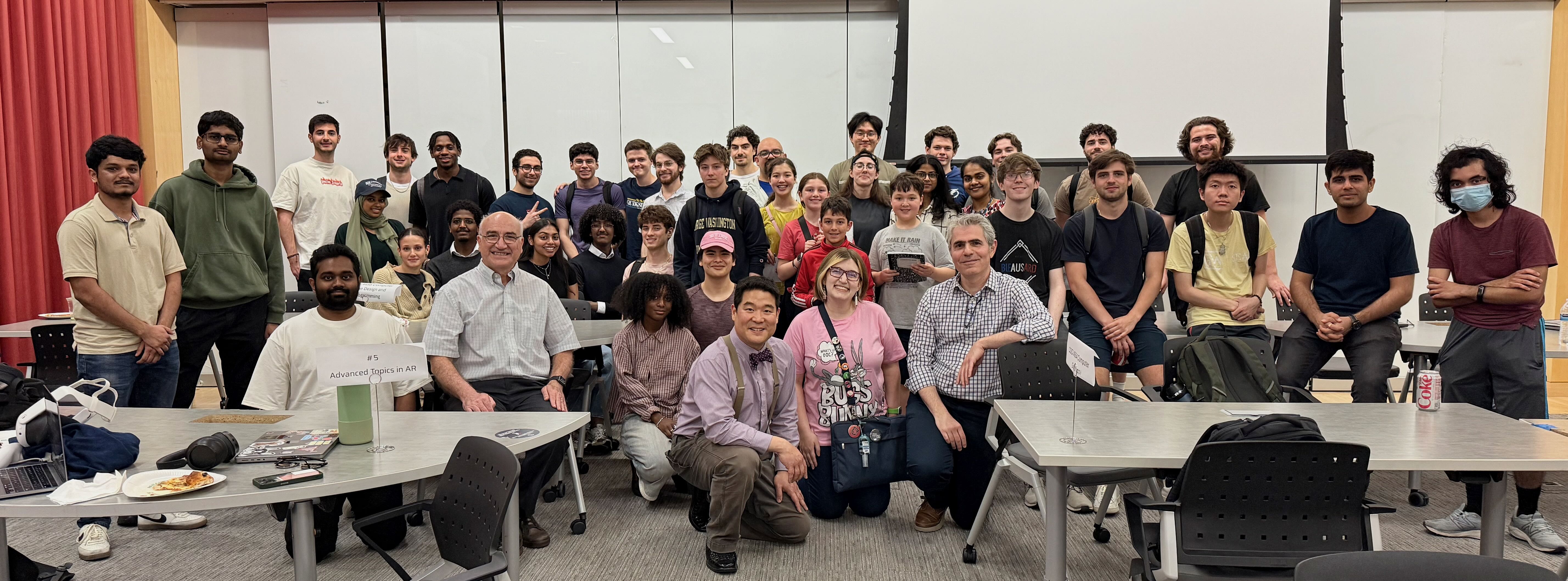 Group photo at Festival of Animation