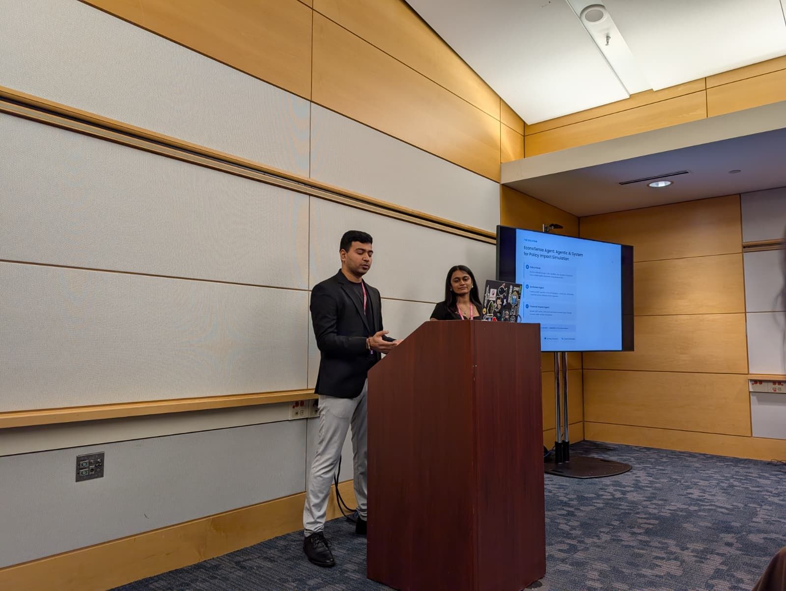 Shrey Patel and Ritu Patel