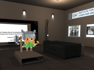 3D virtual space for the Festival of Animation