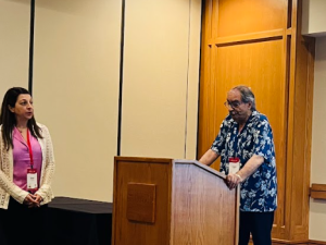 Dr. Costis Toregas gives his presentation.