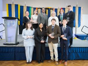 Group photo of 2025 Distinguished Scholars
