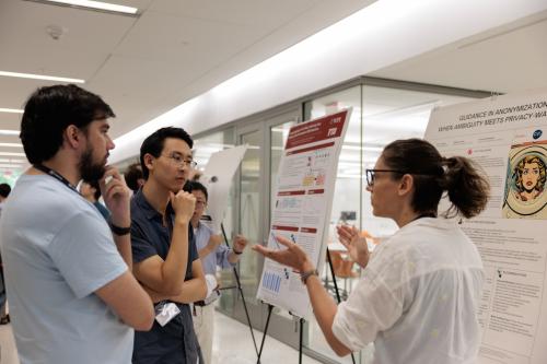 Student present research papers