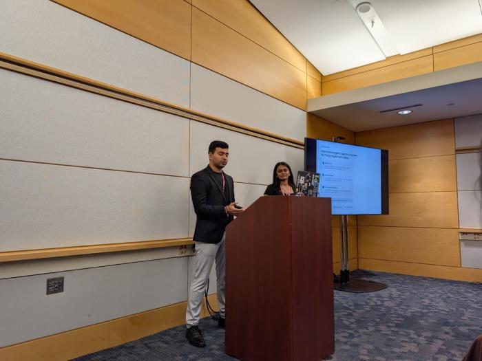 Shrey Patel and Ritu Patel