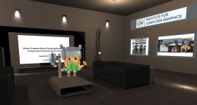 3D virtual space for the Festival of Animation
