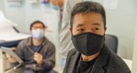 james hahn in lab
